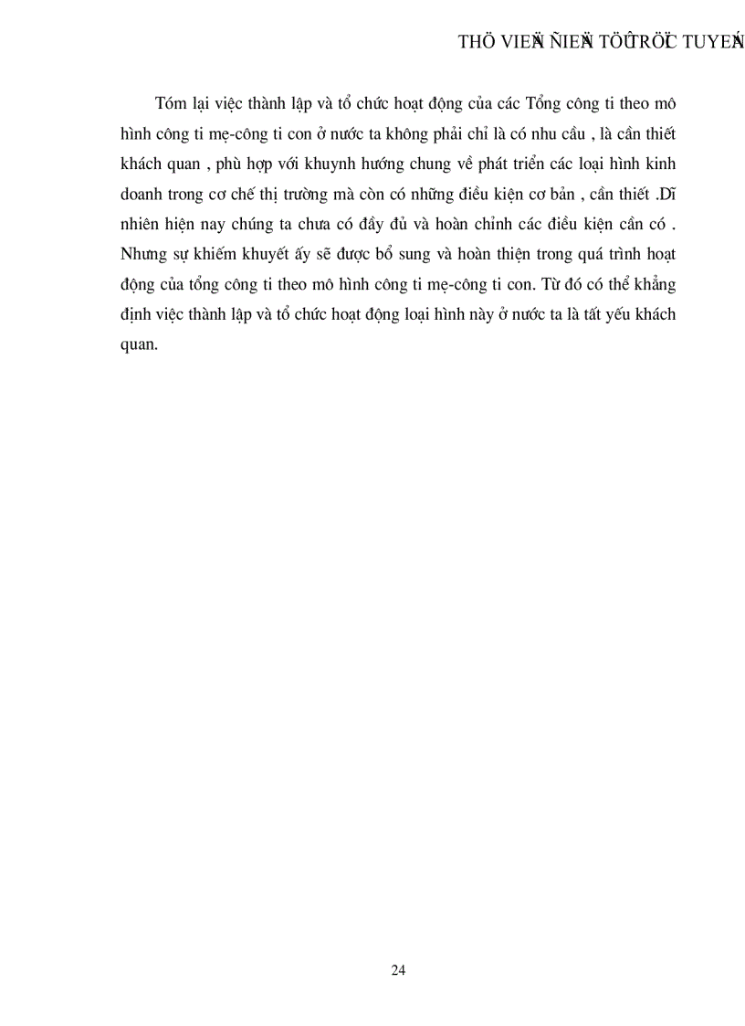 image for page Tính tất yếu khách quan và con đường hình thành công ty mẹ công ty con ở Việt Nam