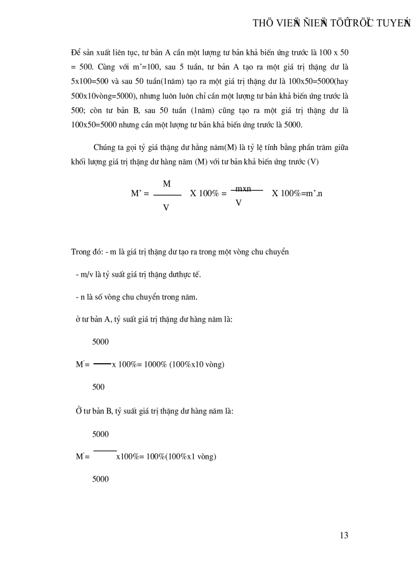 image for page Học thuyết tuần hoàn và chu chuyển tư bản và sự vận dụng nó vào nền kinh tế thị trường thời kỳ quá độ ở nước ta