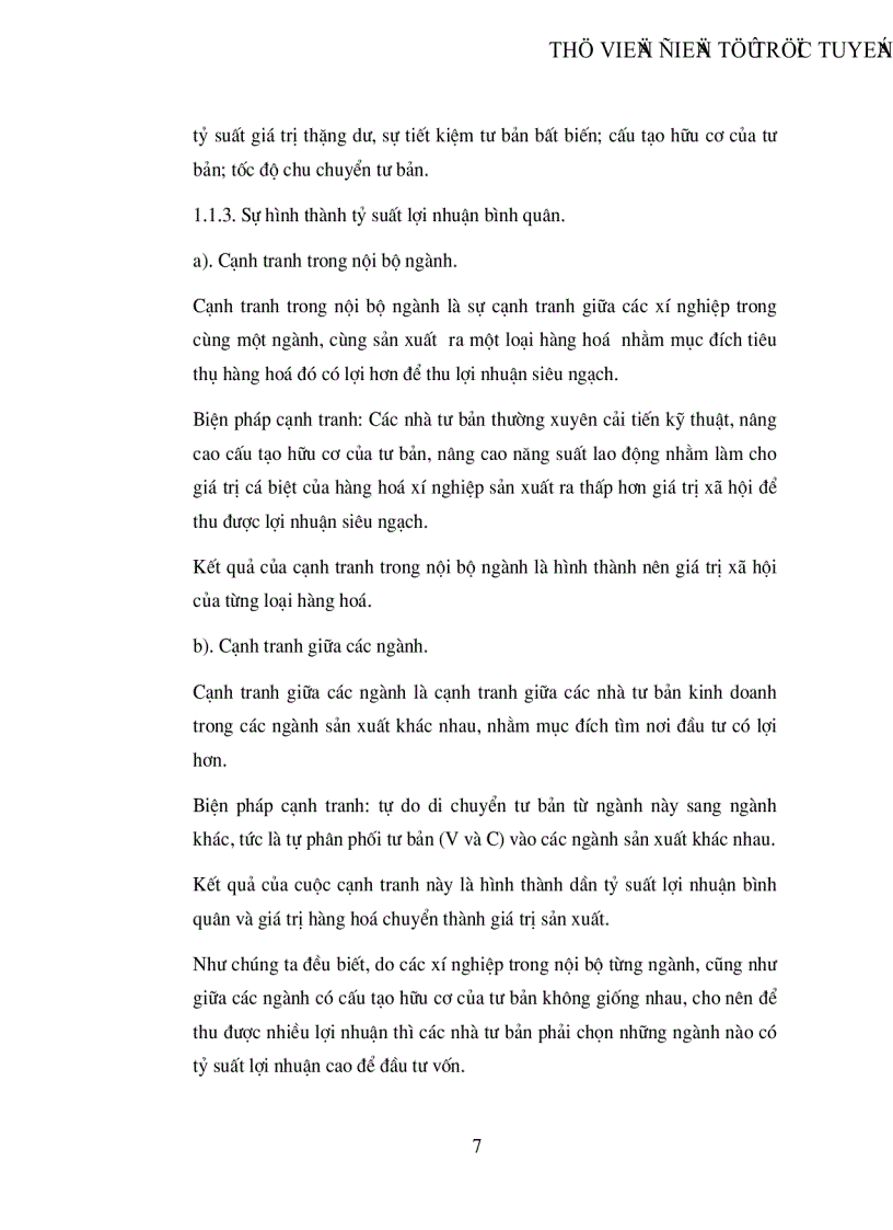 image for page Giá trị lý luận và thực tiễn của học thuyết lợi nhuận Vai trò của lợi nhuận trong nền kinh tế thị trường đinh hướng xã hội chủ nghĩa Việt nam