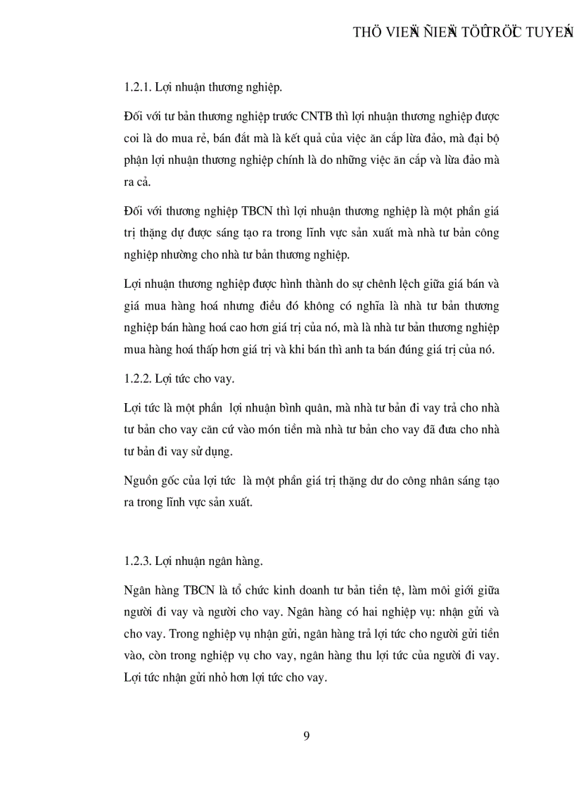 image for page Giá trị lý luận và thực tiễn của học thuyết lợi nhuận Vai trò của lợi nhuận trong nền kinh tế thị trường đinh hướng xã hội chủ nghĩa Việt nam