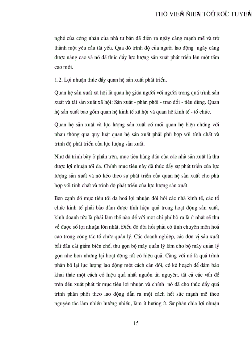 image for page Giá trị lý luận và thực tiễn của học thuyết lợi nhuận Vai trò của lợi nhuận trong nền kinh tế thị trường đinh hướng xã hội chủ nghĩa Việt nam