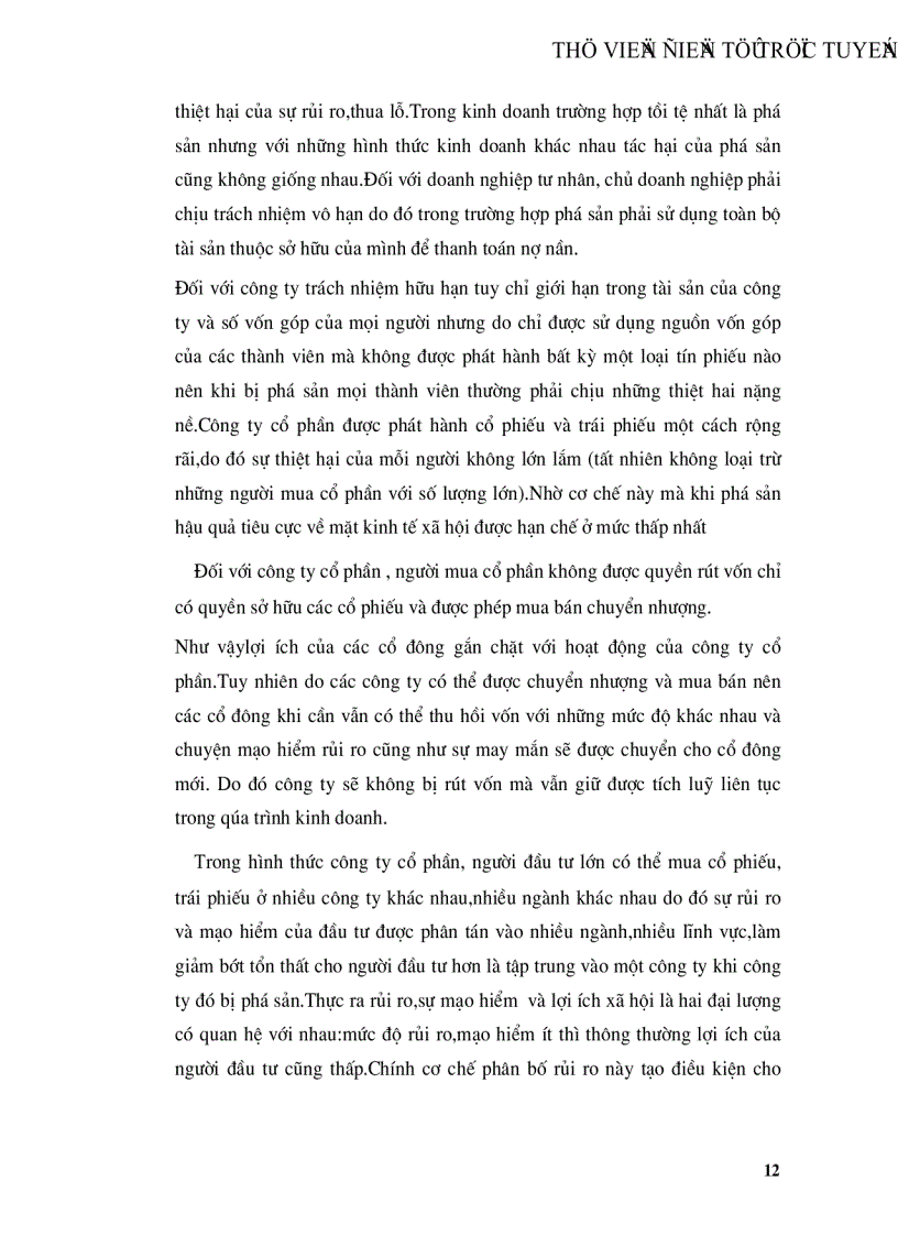 image for page Thực trạng phương hướng và những giải pháp cơ bản nhằm đẩy nhanh quá trình phát triển các công ty cổ phần trong nền kinh tế Việt Nam hiện nay