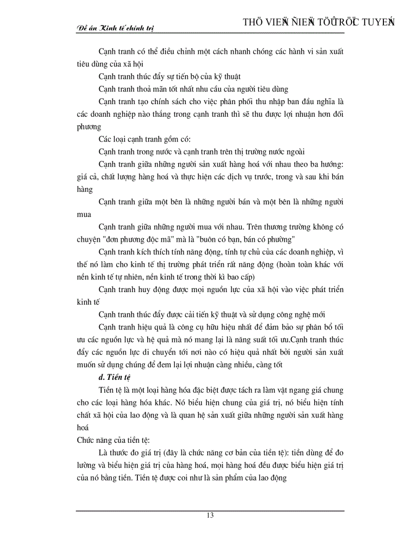 image for page Tính quy luật hình thành kinh tế thị trường sự vận dung vao nền kinh tế ở Việt Nam hiện nay