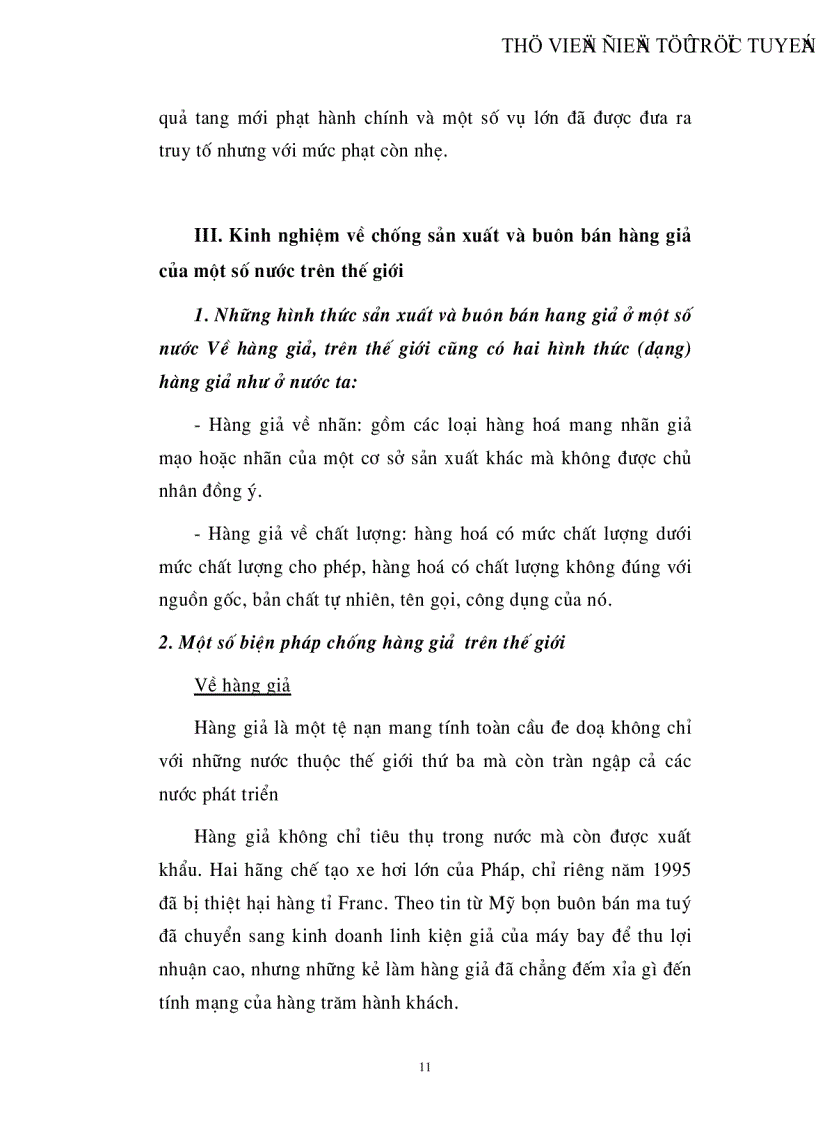 image for page Thực trạng và giải pháp chống nạn sản xuất và buôn bán hàng giả ở Việt Nam thời gian qua