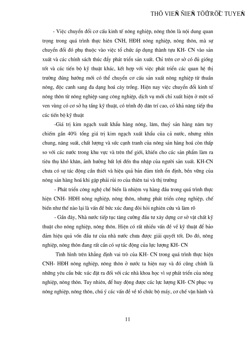 image for page Vai trò của khoa học công nghệ trong quá trình công nghiệp hoá hiện đại hoá ở nước ta