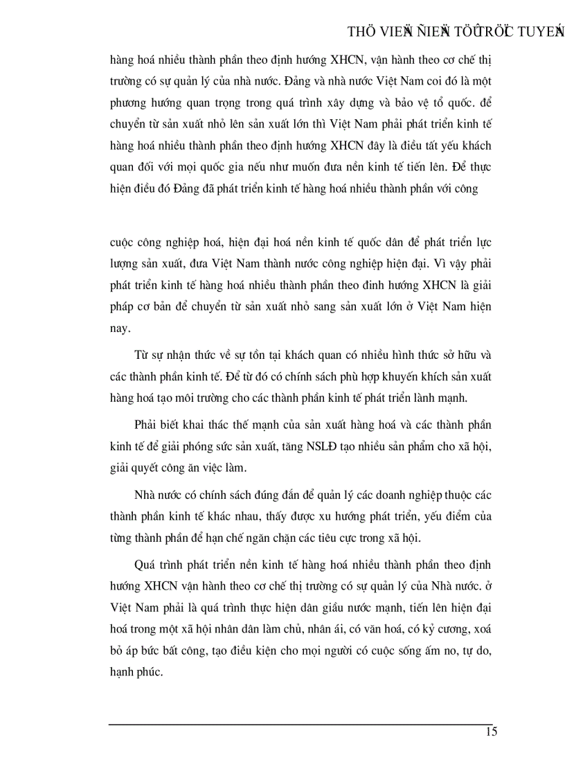 image for page Nền kinh tế hàng hóa nhiều thành phần ở việt nam trong giai đoạn hiện nay Nhân tố và giải pháp khắc phục khó khăn và phát triển nền kinh tế nhiều thành phần theo định hướng xhcn