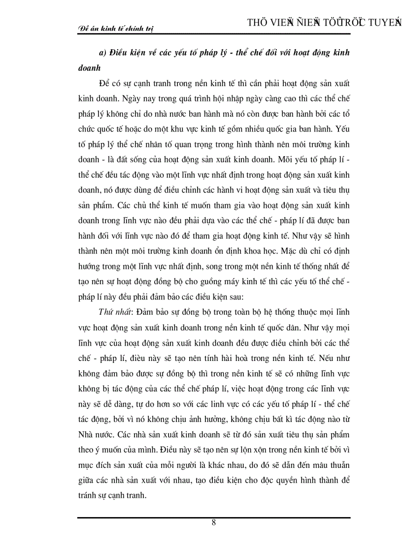 image for page Thực trạng và giải pháp duy trì cạnh tranh và chống độc quyền