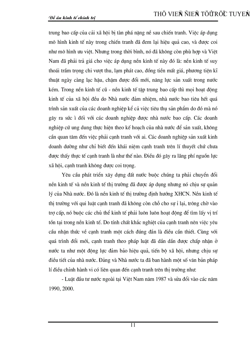 image for page Thực trạng và giải pháp duy trì cạnh tranh và chống độc quyền