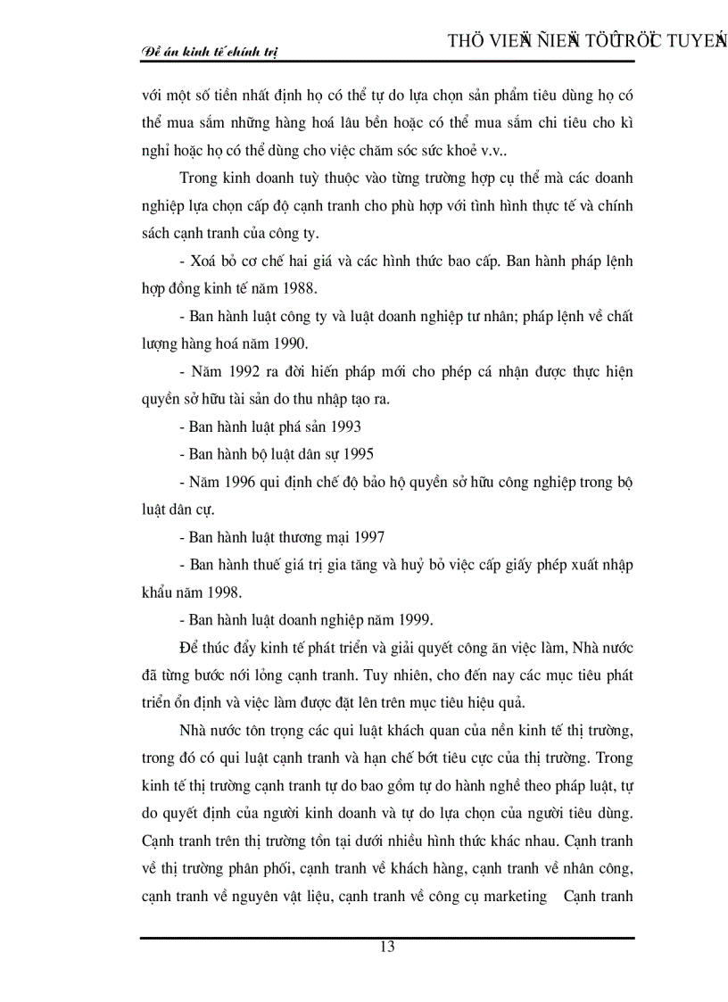 image for page Thực trạng và giải pháp duy trì cạnh tranh và chống độc quyền