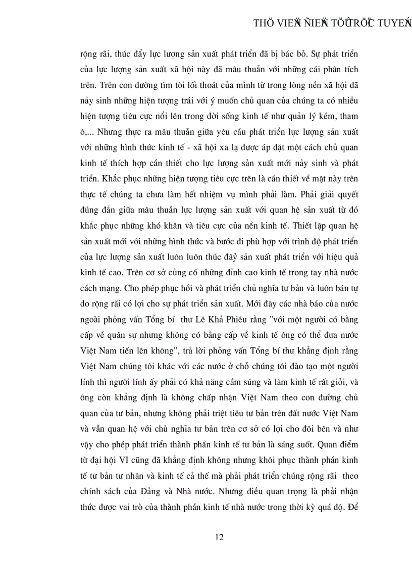 image for page Quy luật về sự phù hợp của quan hệ sản xuất với trình độ phát triển của lực lượng sản xuất và sự nhận thức vận dụng quy luật này ở Việt Nam