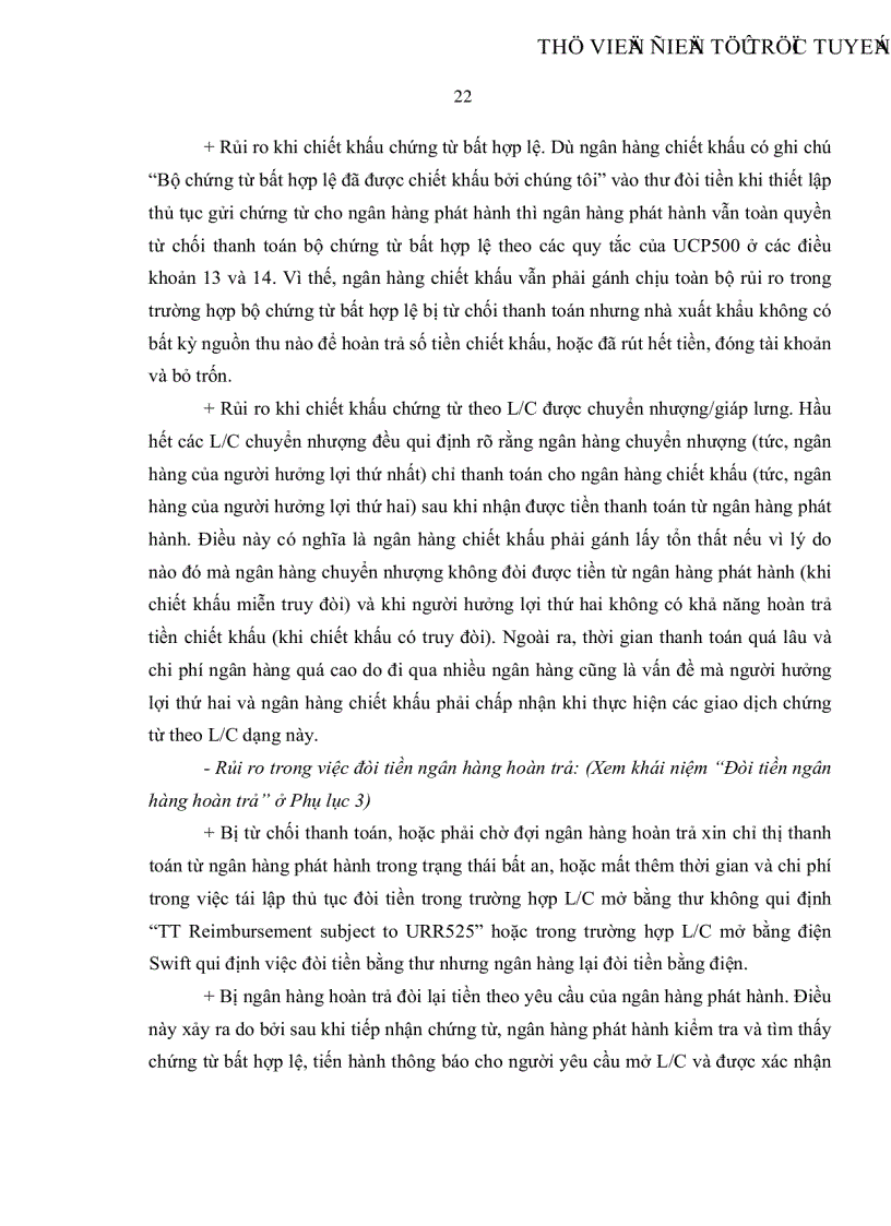 image for page Đánh giá và giải pháp phòng ngừa rủi ro hạn chế thiệt hại trong hoạt động thanh toán xuất nhập khẩu tại Ngân hàng Ngoại thương Việt Nam