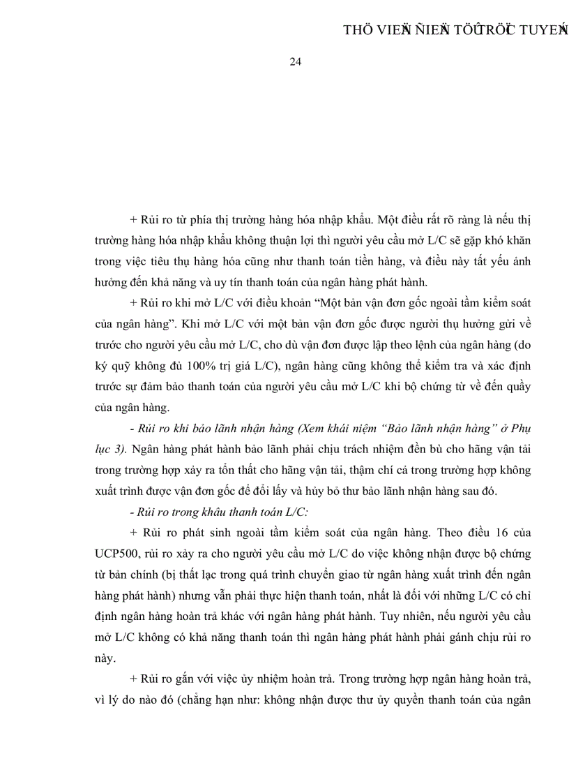 image for page Đánh giá và giải pháp phòng ngừa rủi ro hạn chế thiệt hại trong hoạt động thanh toán xuất nhập khẩu tại Ngân hàng Ngoại thương Việt Nam