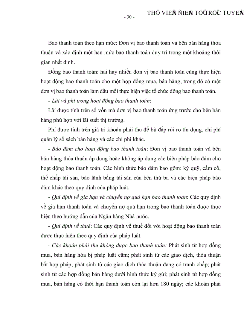 image for page Giải pháp mở rộng hoạt động bao thanh toán nội địa tại Ngân hàng thương mại cổ phần Á Châu