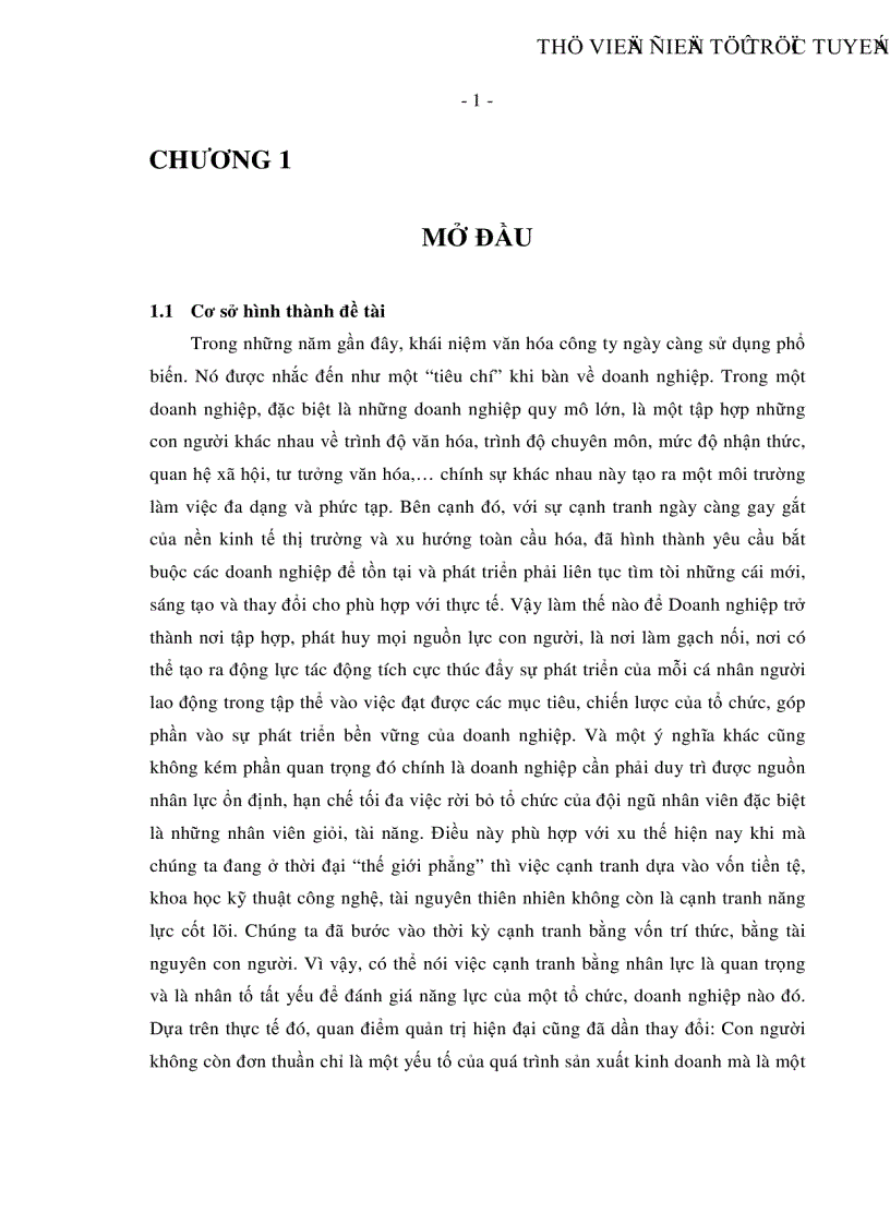 image for page Ảnh hưởng của văn hóa công ty đến sự cam kết gắn bó với tổ chức của nhân viên làm việc trong các doanh nghiệp ở thành phố Hồ Chí Minh