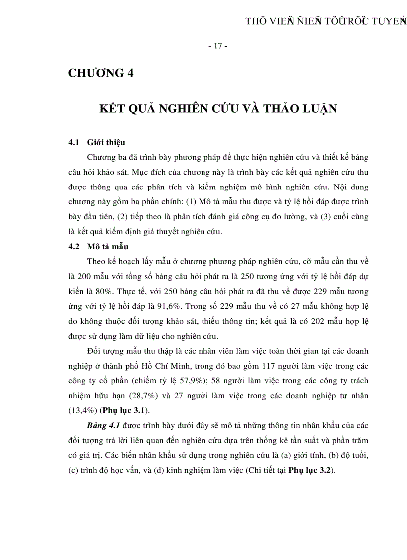 image for page Ảnh hưởng của văn hóa công ty đến sự cam kết gắn bó với tổ chức của nhân viên làm việc trong các doanh nghiệp ở thành phố Hồ Chí Minh