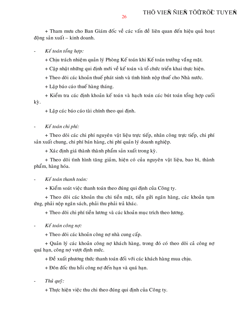 image for page Xây dựng hệ thống kiểm soát chi phí trong điều kiện áp dụng hình thức khoán chi phí từng bộ phận trong Công ty cổ phần hóa dầu Mekong
