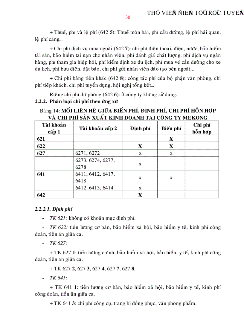 image for page Xây dựng hệ thống kiểm soát chi phí trong điều kiện áp dụng hình thức khoán chi phí từng bộ phận trong Công ty cổ phần hóa dầu Mekong