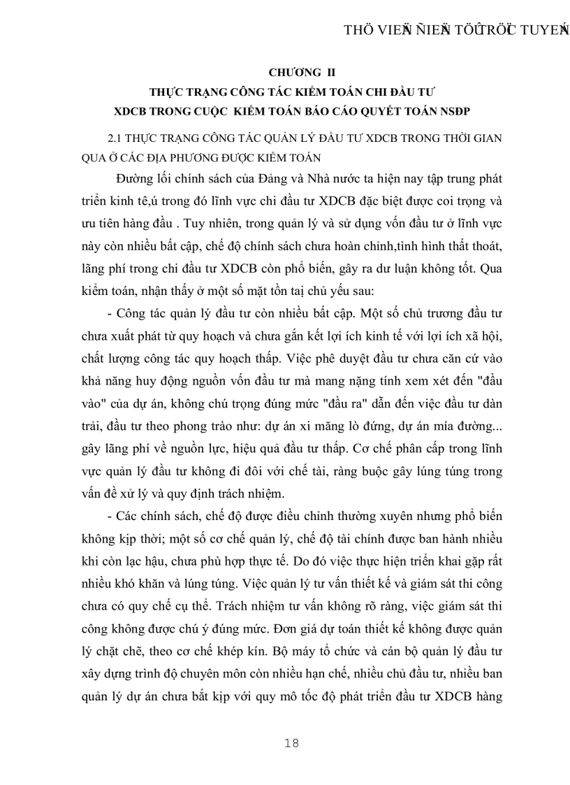 image for page Vận dụng quy trình kiểm toán báo cáo quyết toán dự án đầu tư xây dựng cơ bản trong một cuộc kểm toán báo cáo quyết toán ngân sách địa phương