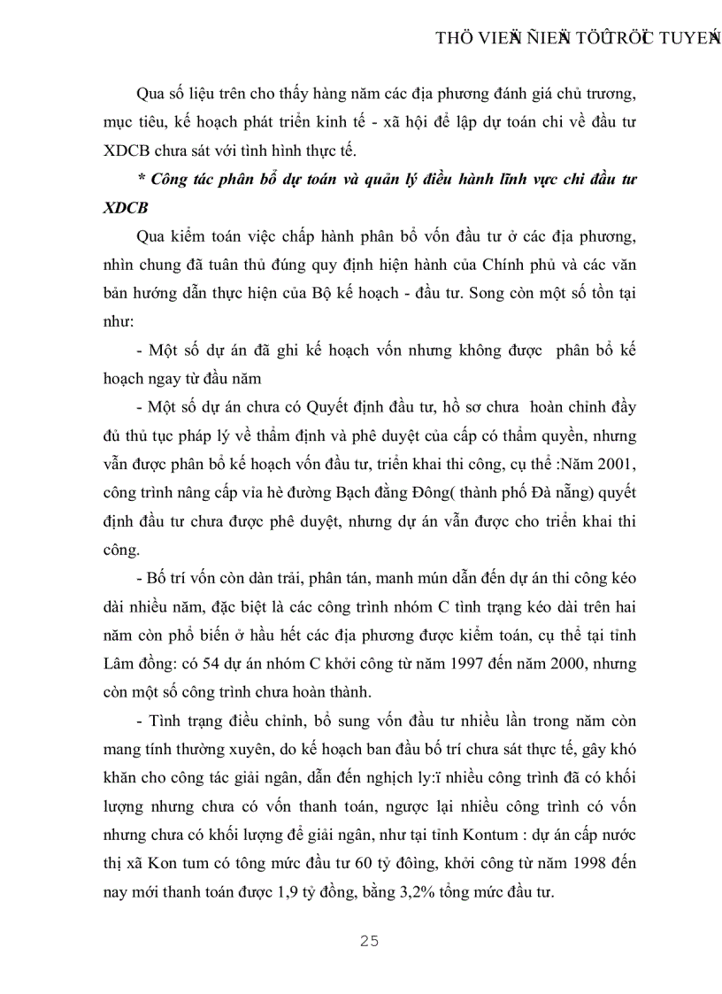image for page Vận dụng quy trình kiểm toán báo cáo quyết toán dự án đầu tư xây dựng cơ bản trong một cuộc kểm toán báo cáo quyết toán ngân sách địa phương