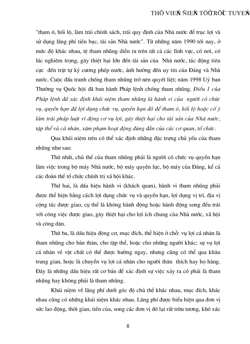 image for page Thực trạng về tham nhũng lãng phí trong các chương trình dự án đầu tư xây dựng bằng vốn ngân sách và các giải pháp đặt ra đối với kiểm toán nhà nước