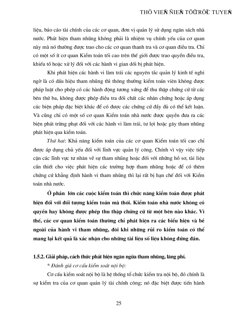 image for page Thực trạng về tham nhũng lãng phí trong các chương trình dự án đầu tư xây dựng bằng vốn ngân sách và các giải pháp đặt ra đối với kiểm toán nhà nước