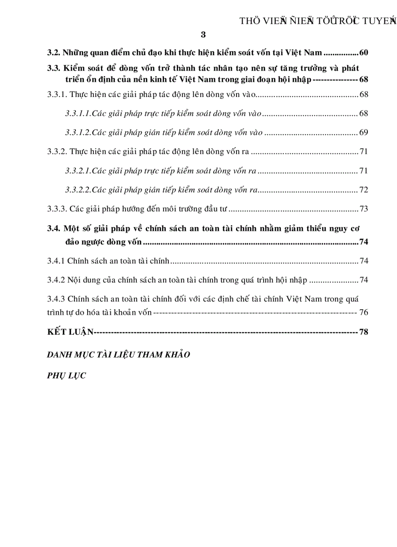 image for page Tác động của dòng vốn và những giải pháp kiểm soát dòng vốn tại Việt Nam trong quá trình hội nhập