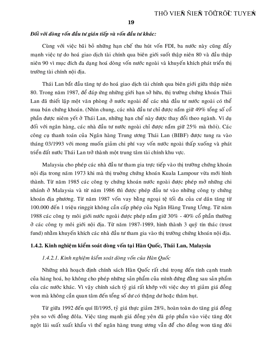 image for page Tác động của dòng vốn và những giải pháp kiểm soát dòng vốn tại Việt Nam trong quá trình hội nhập