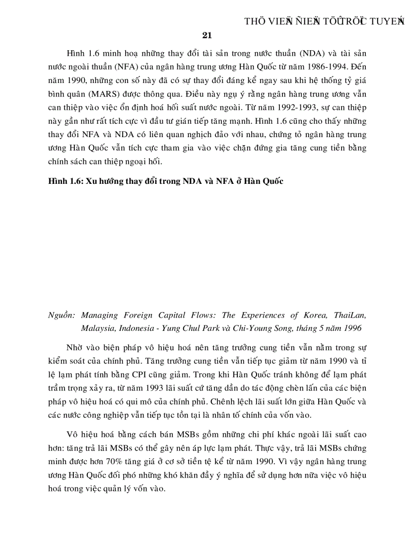 image for page Tác động của dòng vốn và những giải pháp kiểm soát dòng vốn tại Việt Nam trong quá trình hội nhập