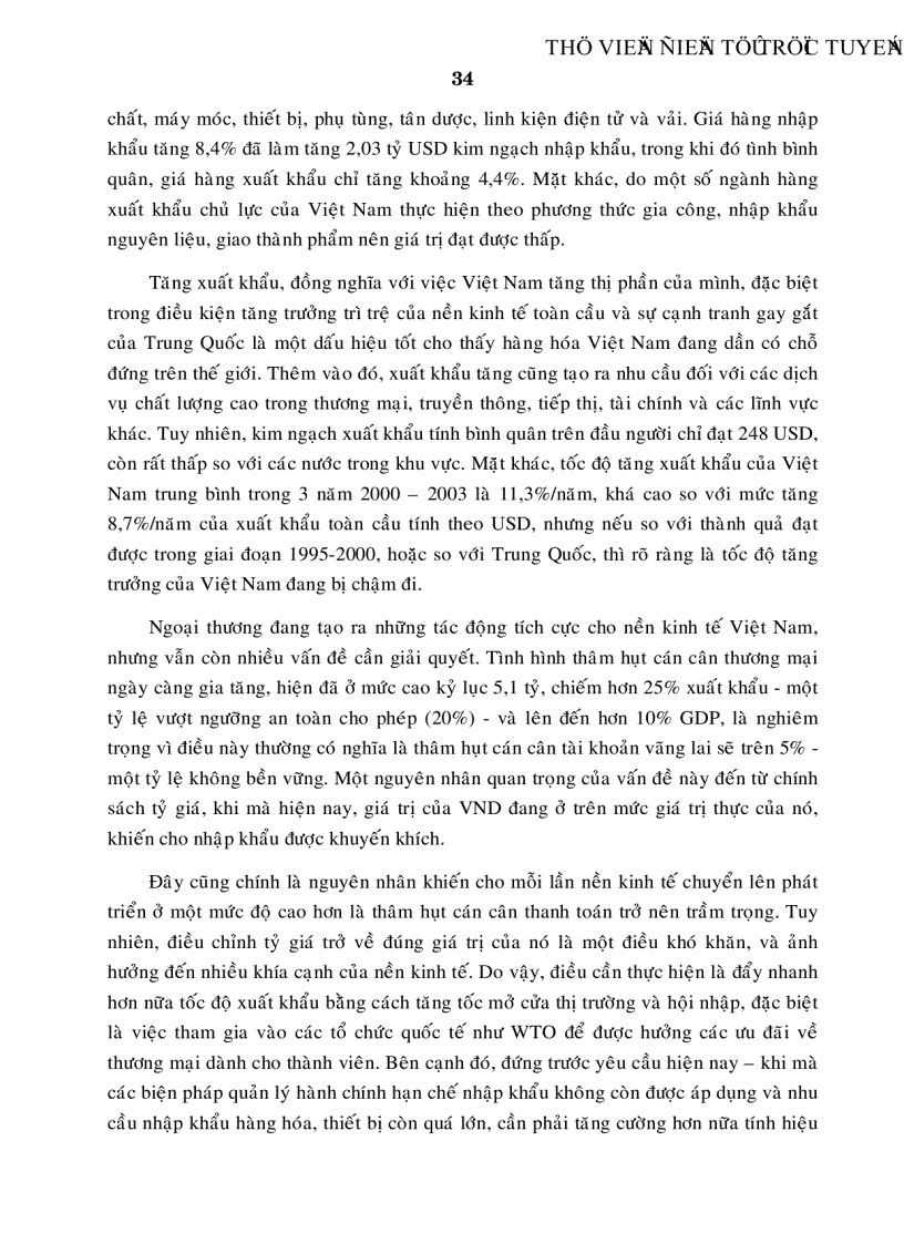 image for page Tác động của dòng vốn và những giải pháp kiểm soát dòng vốn tại Việt Nam trong quá trình hội nhập