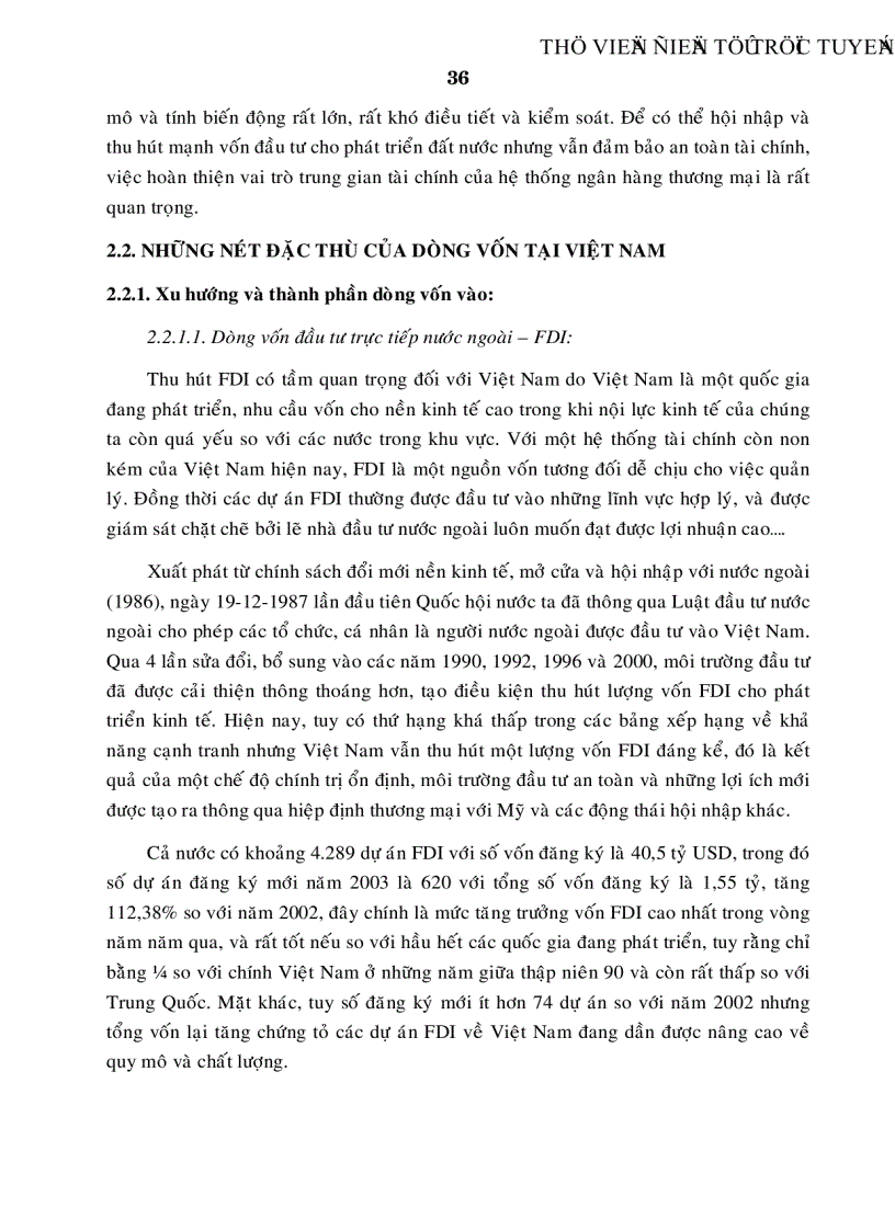 image for page Tác động của dòng vốn và những giải pháp kiểm soát dòng vốn tại Việt Nam trong quá trình hội nhập