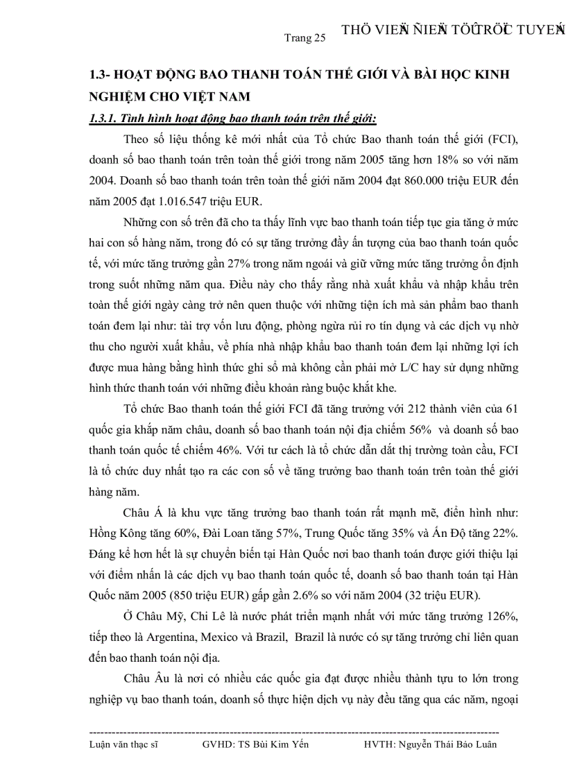 image for page Tình hình thực hiện bao thanh toán tại Việt Nam và một số giải pháp để đưa sản phẩm bao thanh toán vào ứng dụng taị Ngân hàng Đầu tư và phát triển Việt Nam