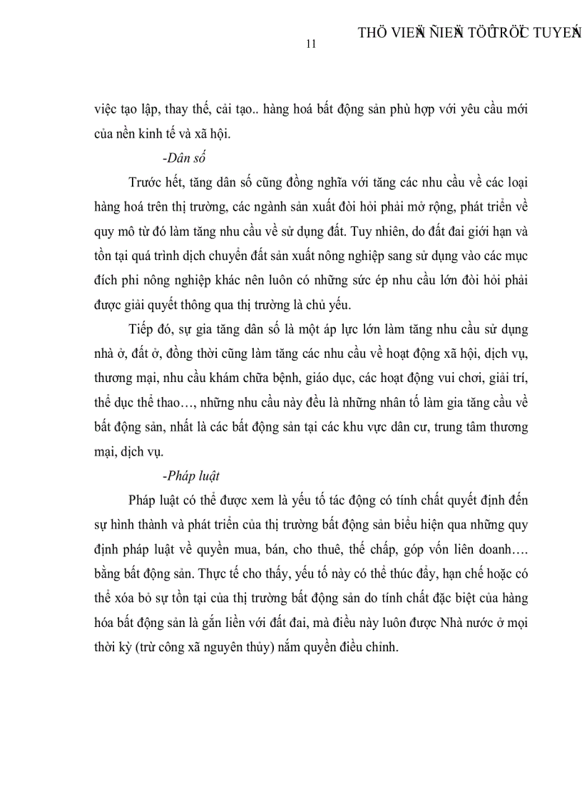 image for page Thị trường bất động sản và các chính sách tài chính khai thông thị trường bất động sản tại Việt Nam