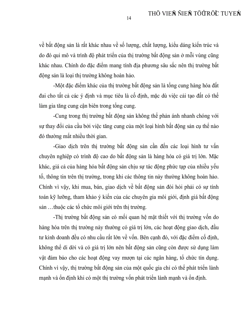 image for page Thị trường bất động sản và các chính sách tài chính khai thông thị trường bất động sản tại Việt Nam