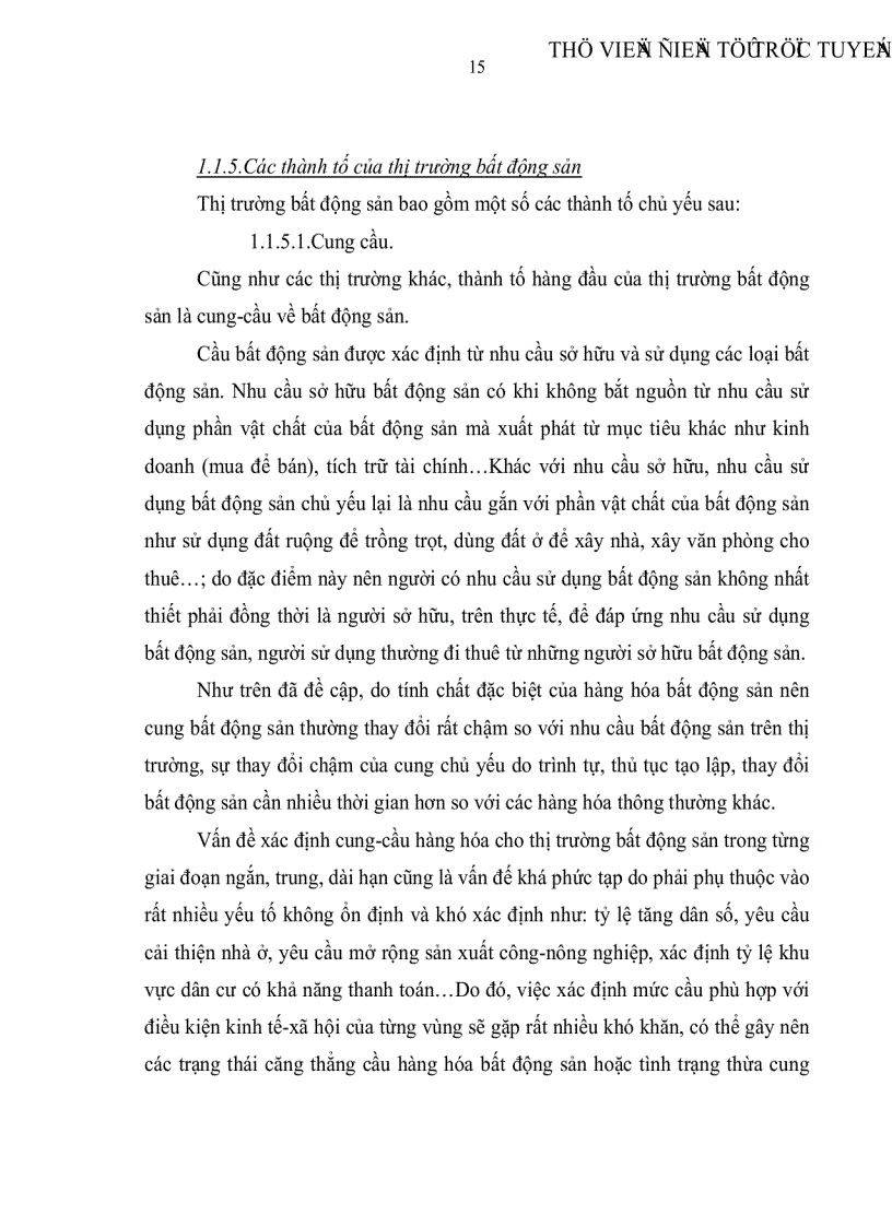 image for page Thị trường bất động sản và các chính sách tài chính khai thông thị trường bất động sản tại Việt Nam