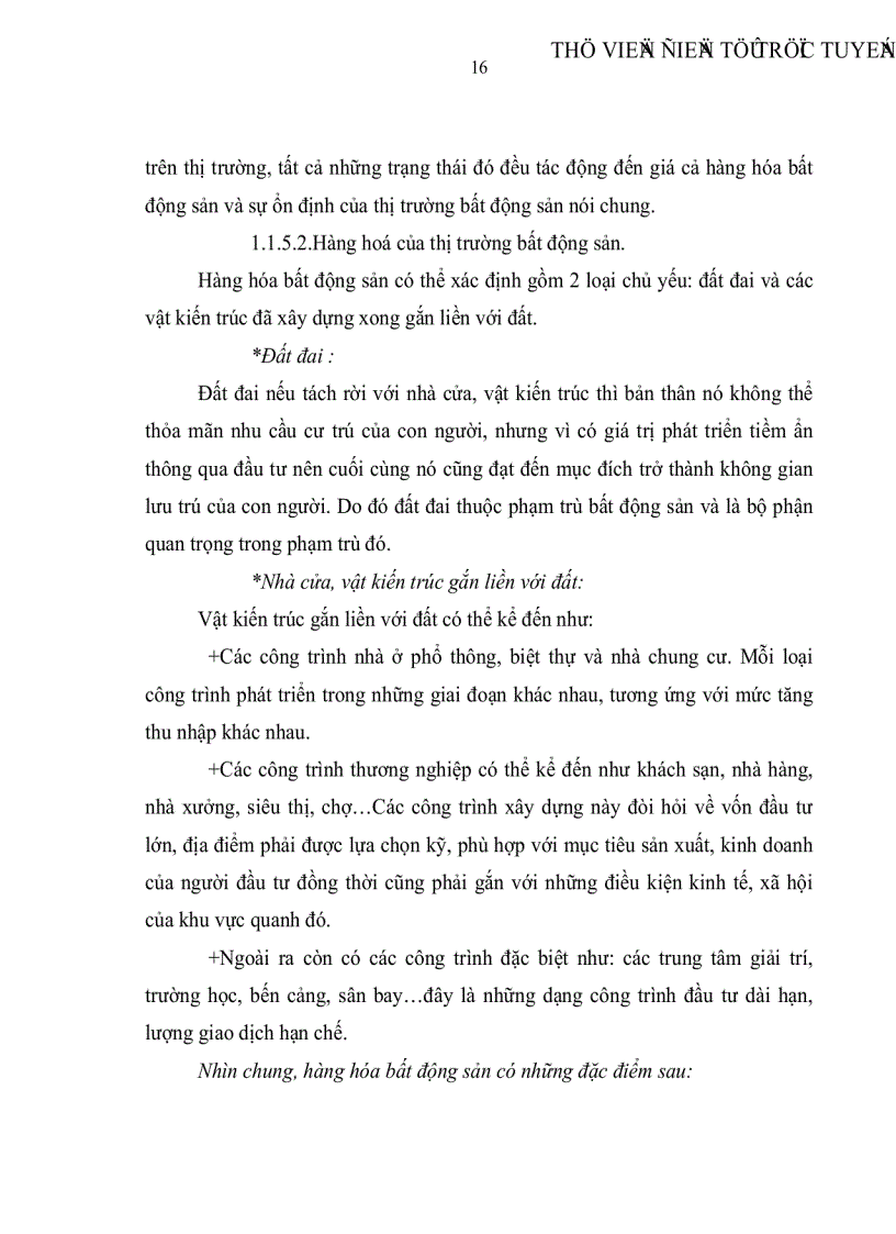 image for page Thị trường bất động sản và các chính sách tài chính khai thông thị trường bất động sản tại Việt Nam