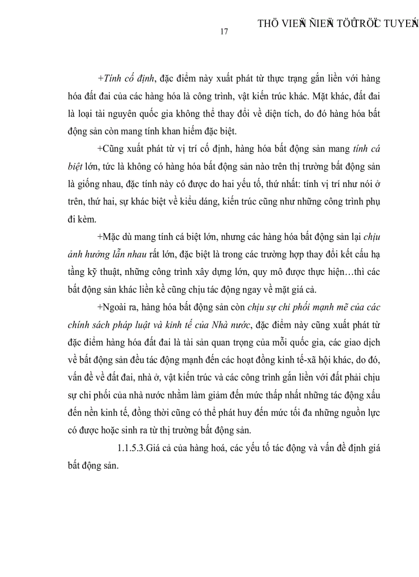 image for page Thị trường bất động sản và các chính sách tài chính khai thông thị trường bất động sản tại Việt Nam