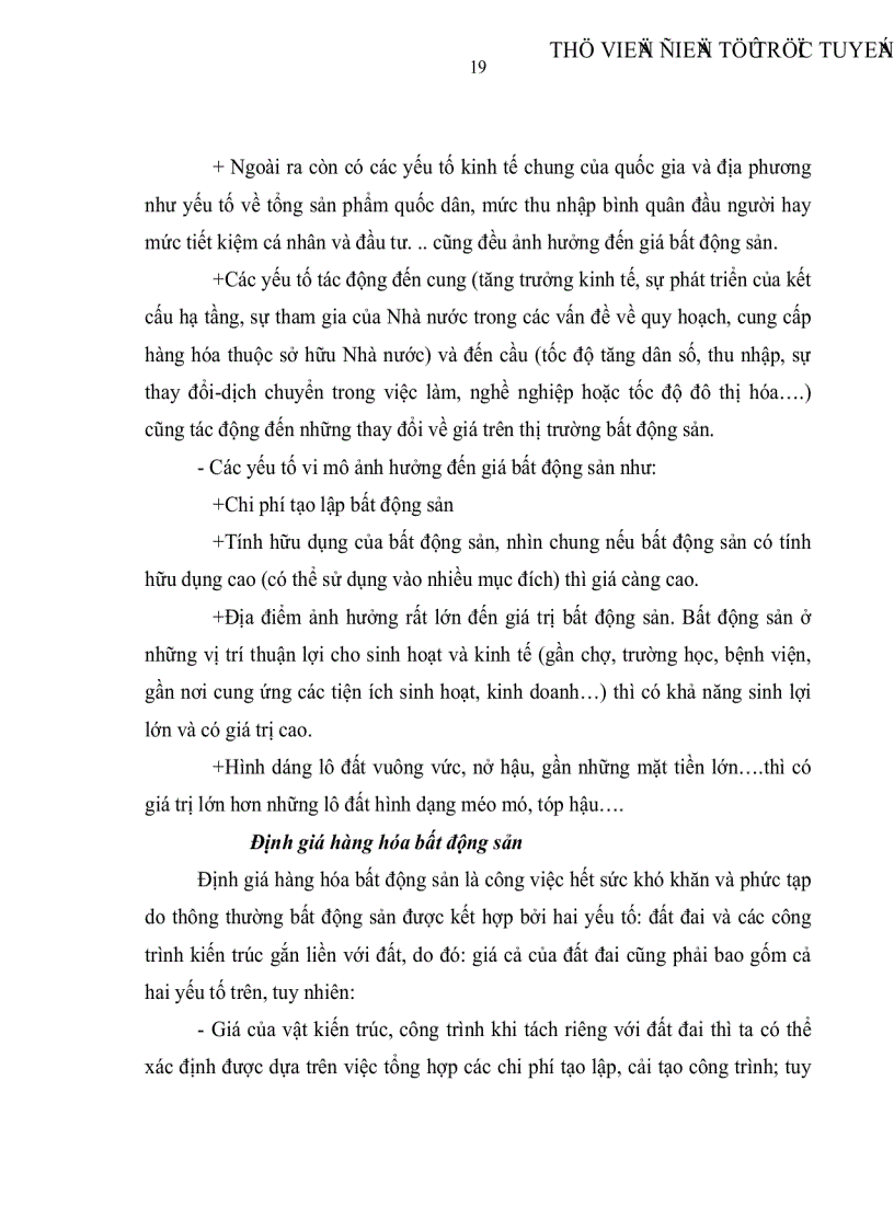 image for page Thị trường bất động sản và các chính sách tài chính khai thông thị trường bất động sản tại Việt Nam