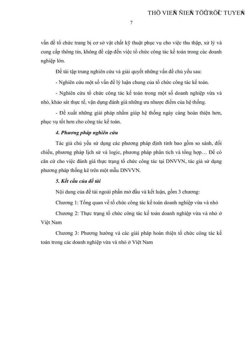 image for page Tổ chức công tác kế toán trong các doanh nghiệp vừa và nhỏ ở Việt Nam