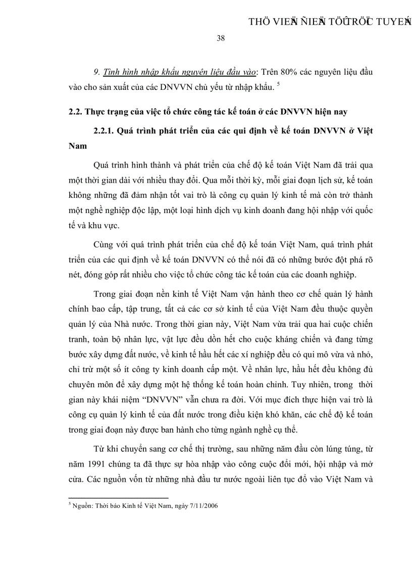 image for page Tổ chức công tác kế toán trong các doanh nghiệp vừa và nhỏ ở Việt Nam