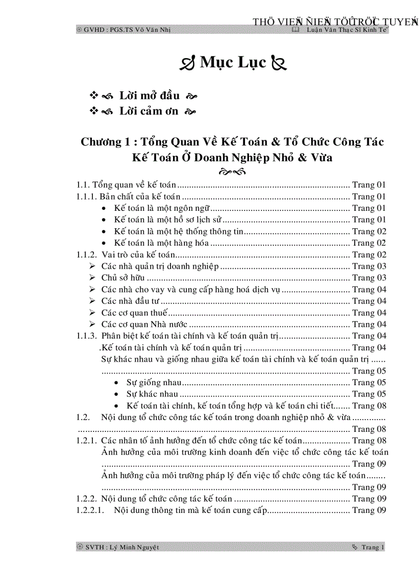 image for page Tổ chức công tác kế toán tại các doanh nghiệp nhỏ và vừa ở Việt Nam