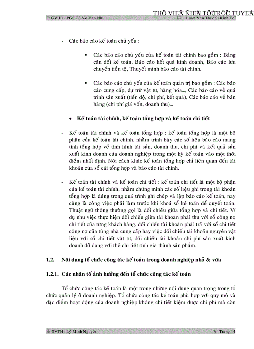 image for page Tổ chức công tác kế toán tại các doanh nghiệp nhỏ và vừa ở Việt Nam