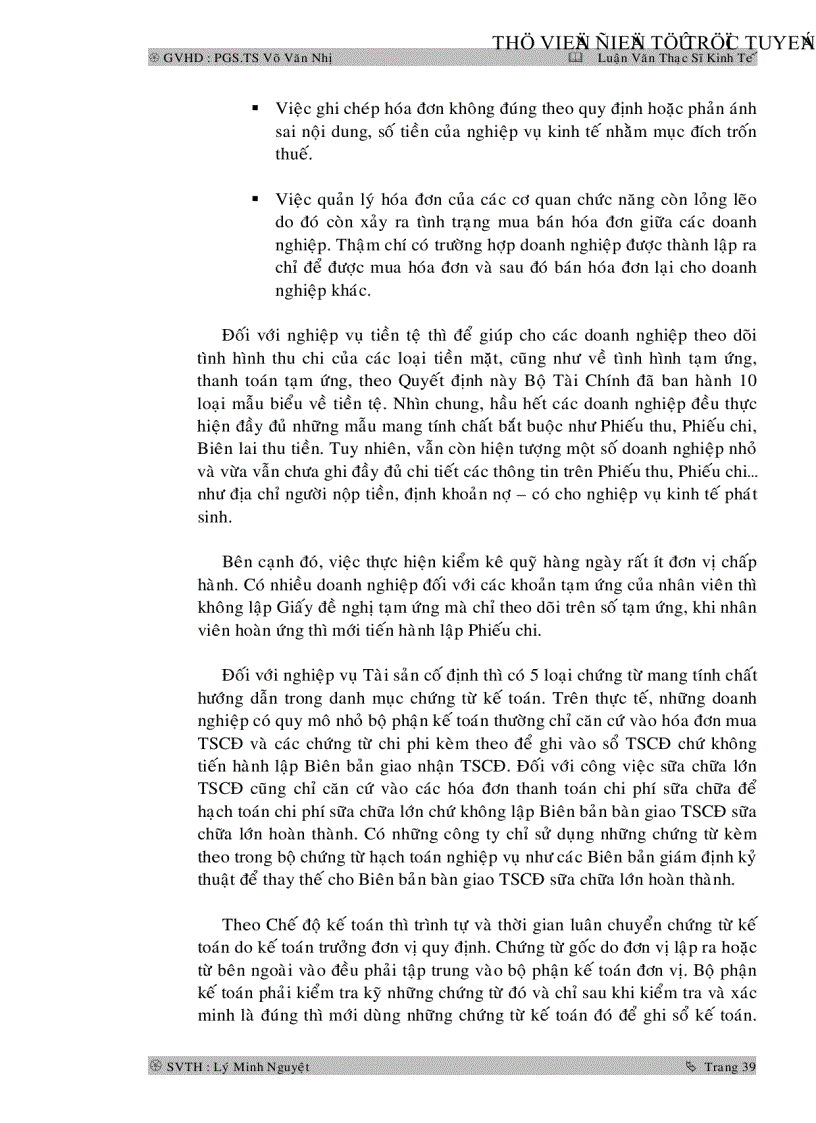 image for page Tổ chức công tác kế toán tại các doanh nghiệp nhỏ và vừa ở Việt Nam