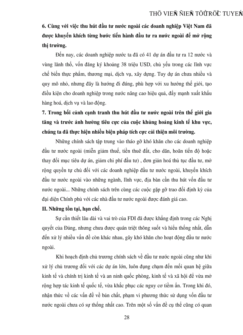 image for page Phân tích ảnh hưởng của đầu tư trực tiếp nước ngoài đến tăng trưởng GDP của Việt Nam trong giai đoạn hiện nay