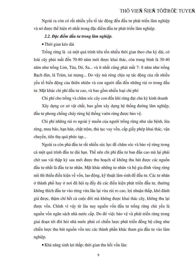 image for page Thực trạng và một số giải pháp đẩy mạnh đầu tư phát triển lâm nghiệp vùng Bắc Trung Bộ Việt Nam