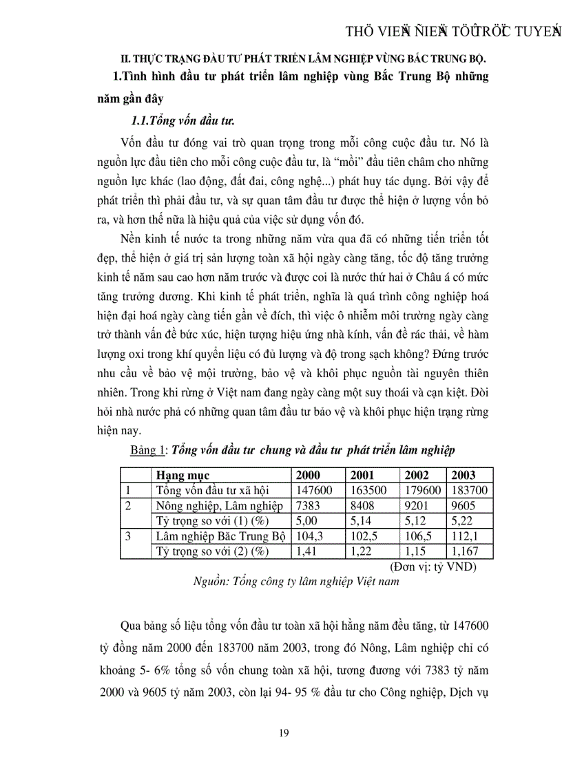 image for page Thực trạng và một số giải pháp đẩy mạnh đầu tư phát triển lâm nghiệp vùng Bắc Trung Bộ Việt Nam