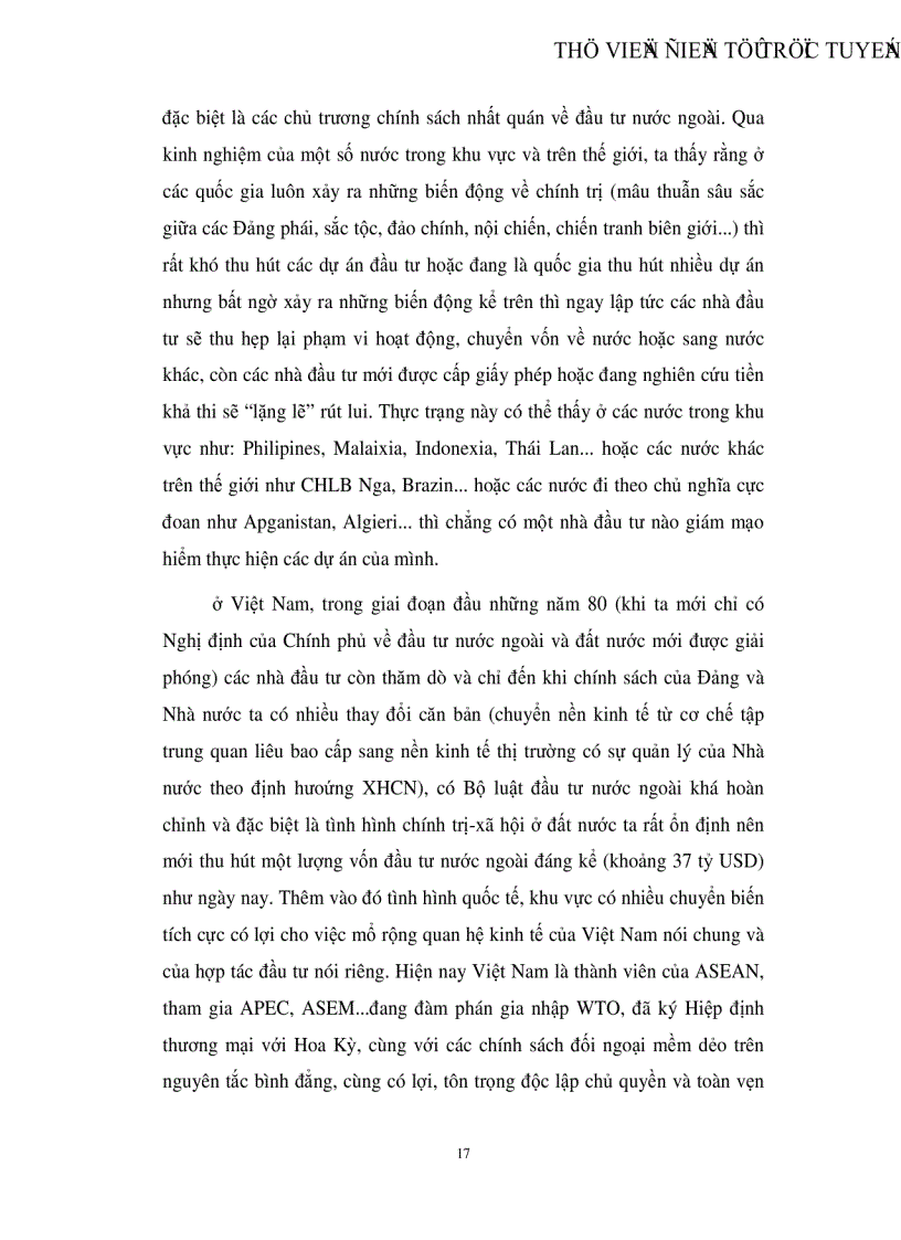 image for page Đầu tư trực tiếp nước ngoài tại Việt Nam vài nét về thực trạng và giải pháp