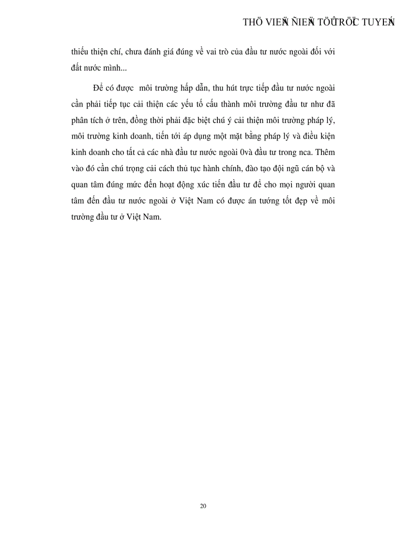 image for page Đầu tư trực tiếp nước ngoài tại Việt Nam vài nét về thực trạng và giải pháp