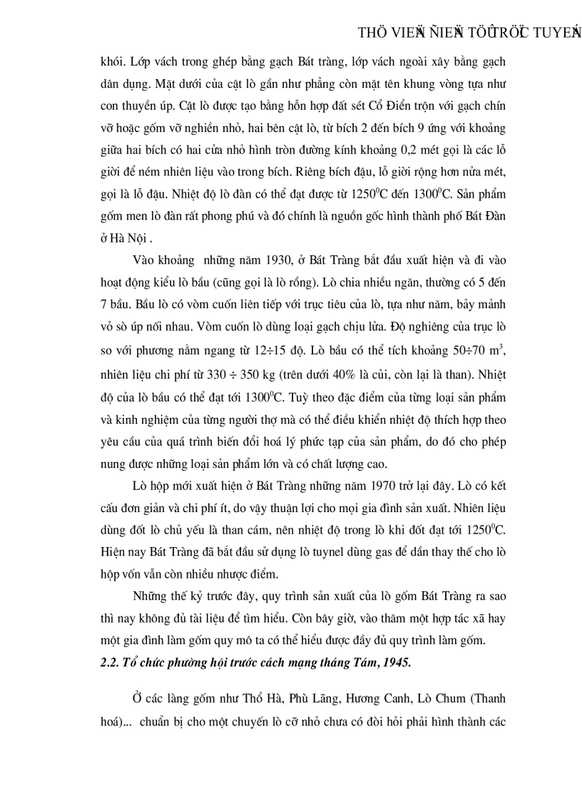 image for page Tiềm năng và lợi ích phát triển Du lịch làng nghề Gốm Bát Tràng