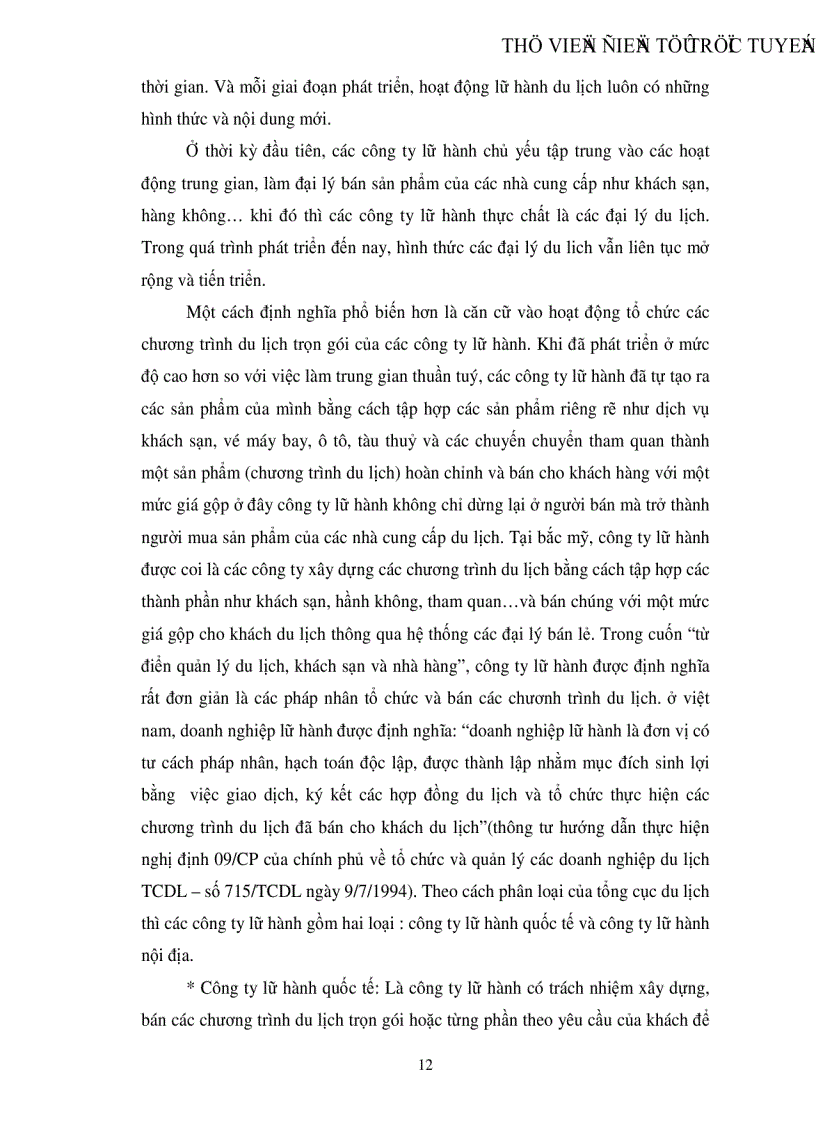 image for page Thực trạng và giải pháp hoàn thiện cơ cấu tổ chức của văn phòng du lịch thuộc Khách sạn Dân Chủ nhằm nâng cao hiệu quả kinh doanh