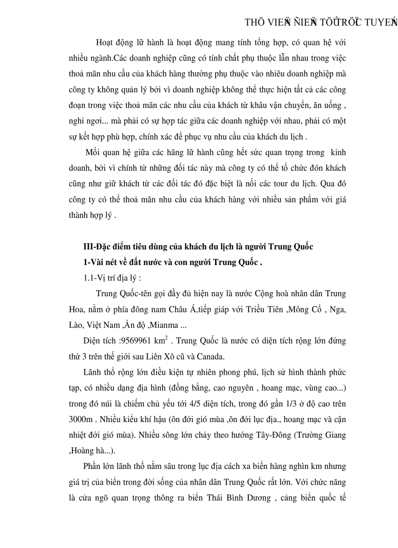 image for page Đặc điểm tâm lý khách du lịch Trung Quốc và các biện pháp Marketing Mix nhằm tăng khả năng thu hút khách du lịch Trung Quốc tại công ty du lịch lữ hành Victortour